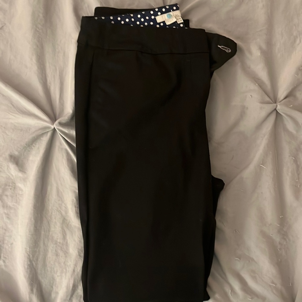 Boden black ankle pants